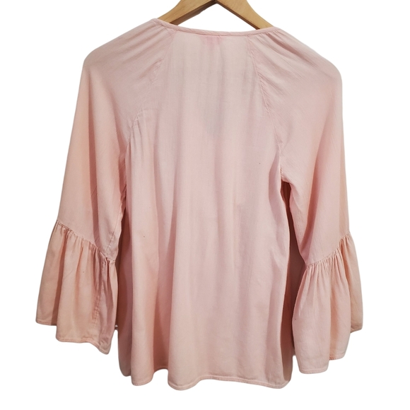 Lilly Pulitzer Shandy Top Tassels Pompom Embroidered XS Cotton Blend - Picture 5 of 14